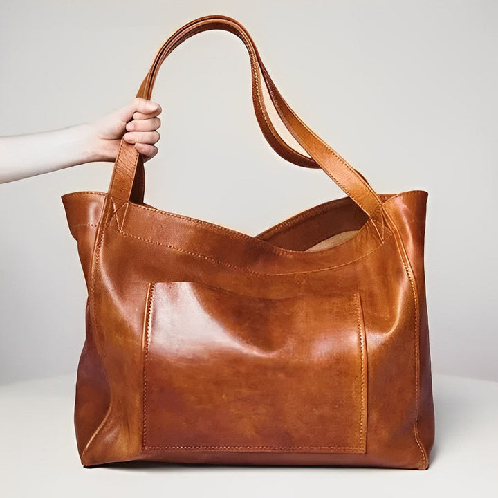 JANNA™ - Vintage-Ledertasche