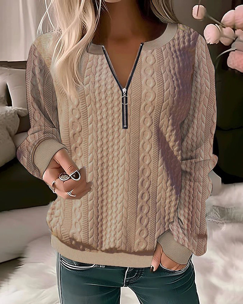 AURORA™ - Warmer Pullover mit Reißverschluss