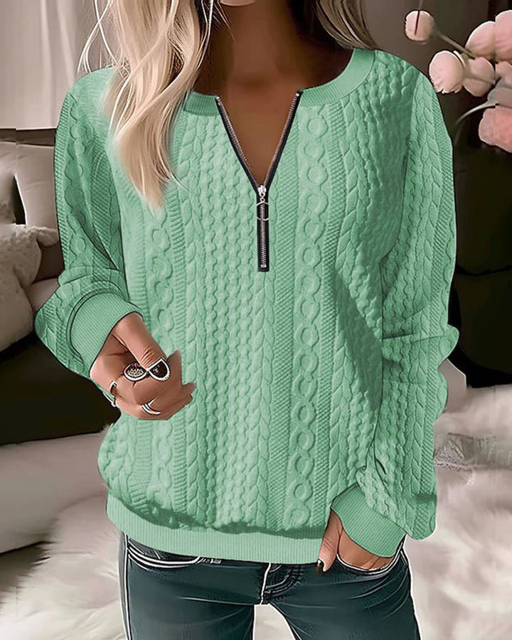 AURORA™ - Warmer Pullover mit Reißverschluss