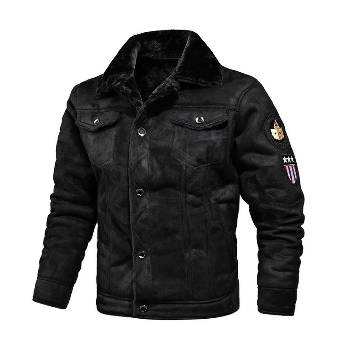 RAMBO™ - Warme Lederjacke