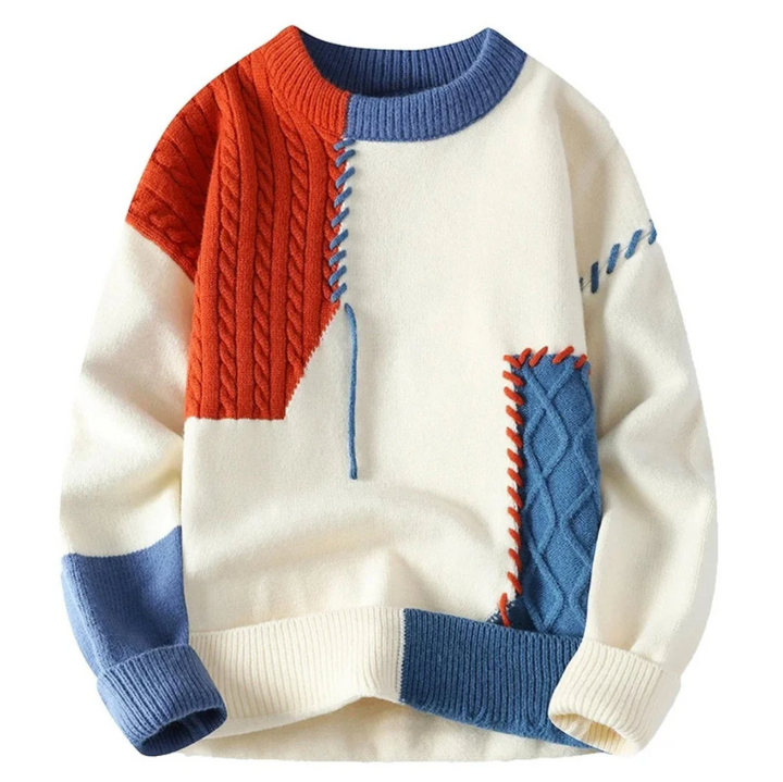 BRUNETTA™ - Patchwork pullover