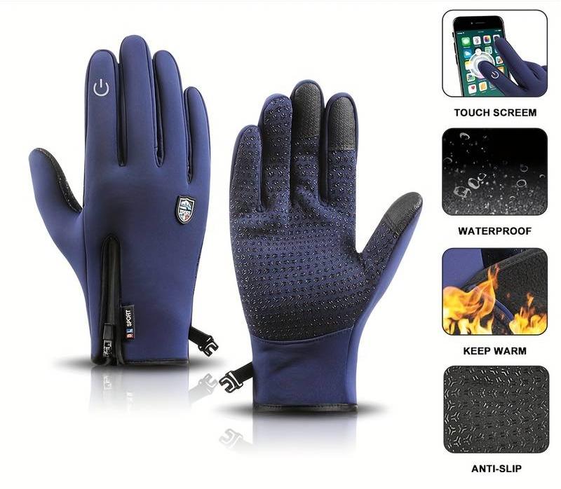 WARMIFY™ - Wiederaufladbare Beheizbare Touchscreen-Handschuhe