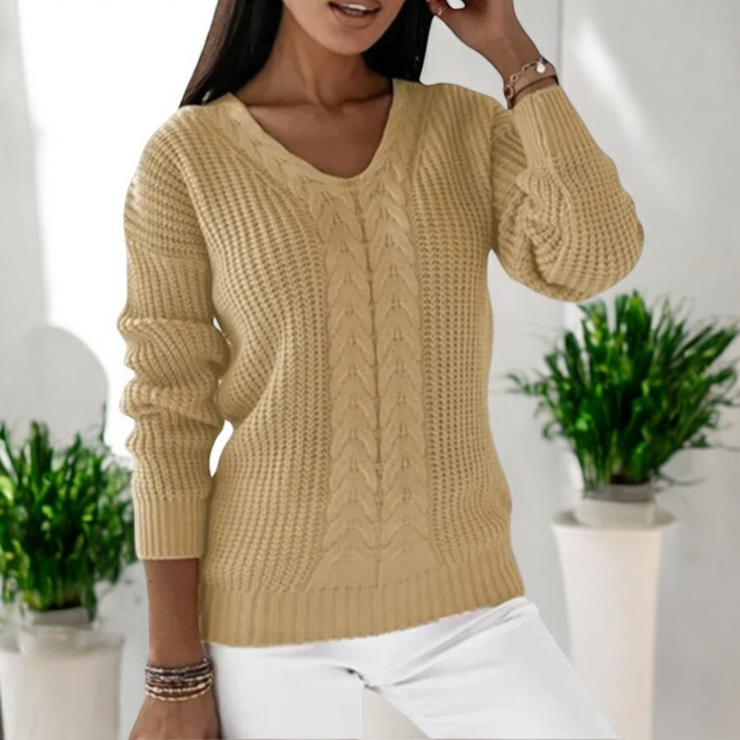 ELIN™ - Klassischer Strickpullover