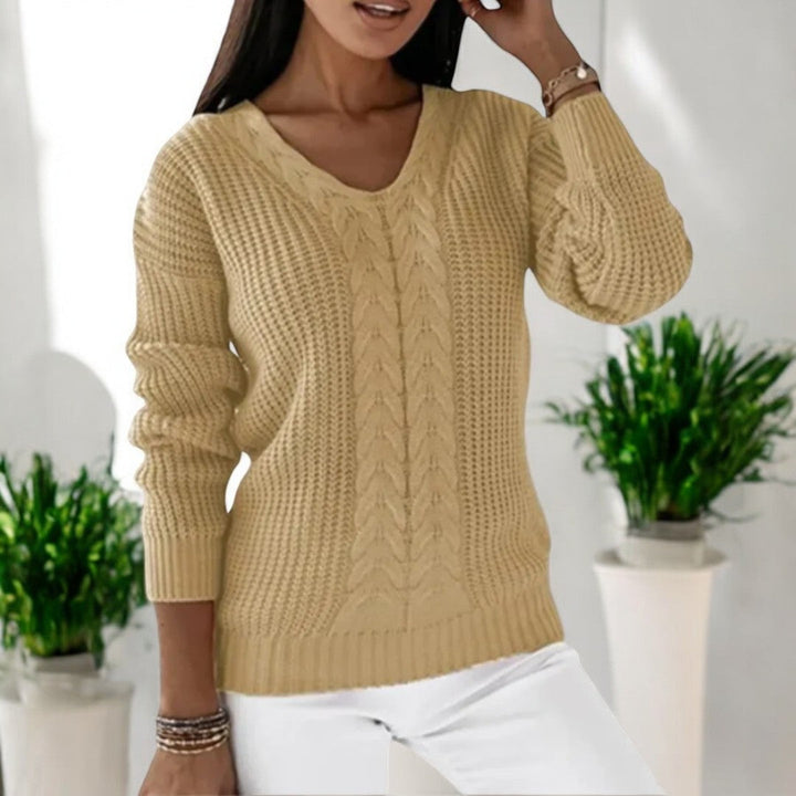 ELIN™ - Klassischer Strickpullover