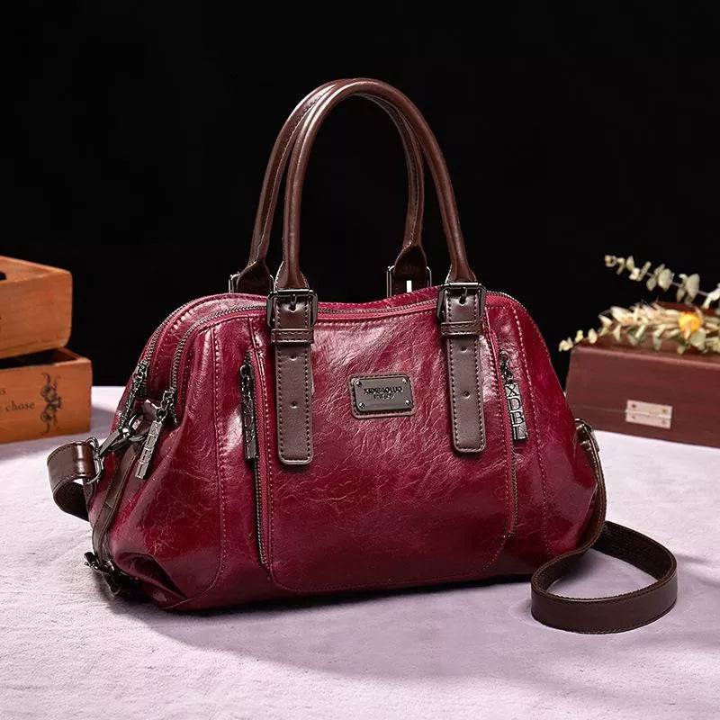 NANCY™ - Elegante Ledertasche