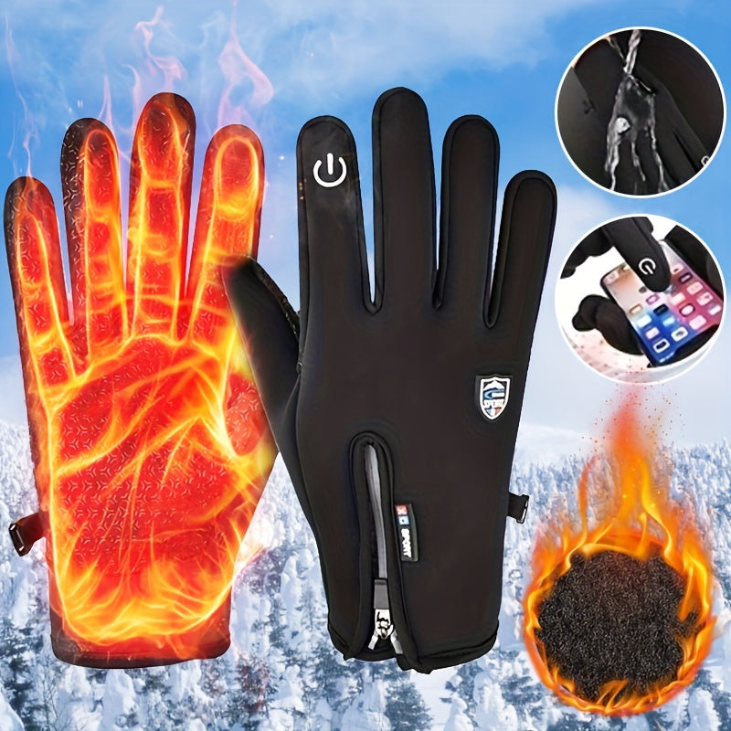 WARMIFY™ - Wiederaufladbare Beheizbare Touchscreen-Handschuhe