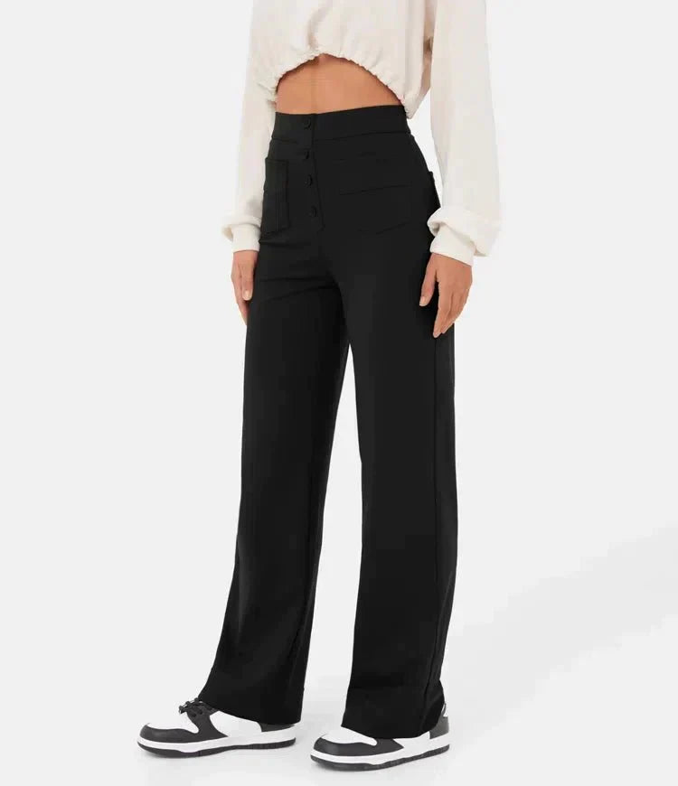 Hannah™ - Elastische High-Waist-Hose