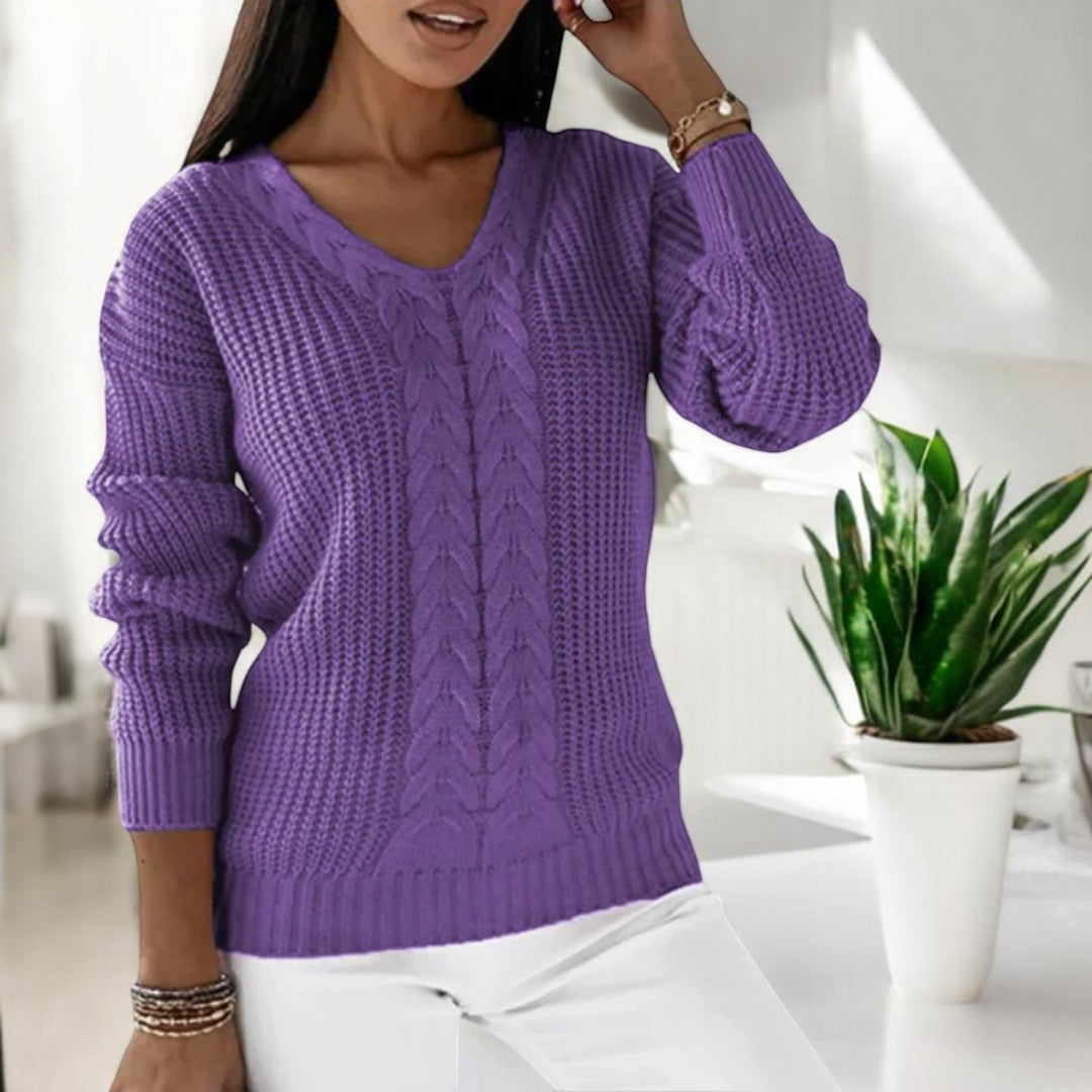 ELIN™ - Klassischer Strickpullover