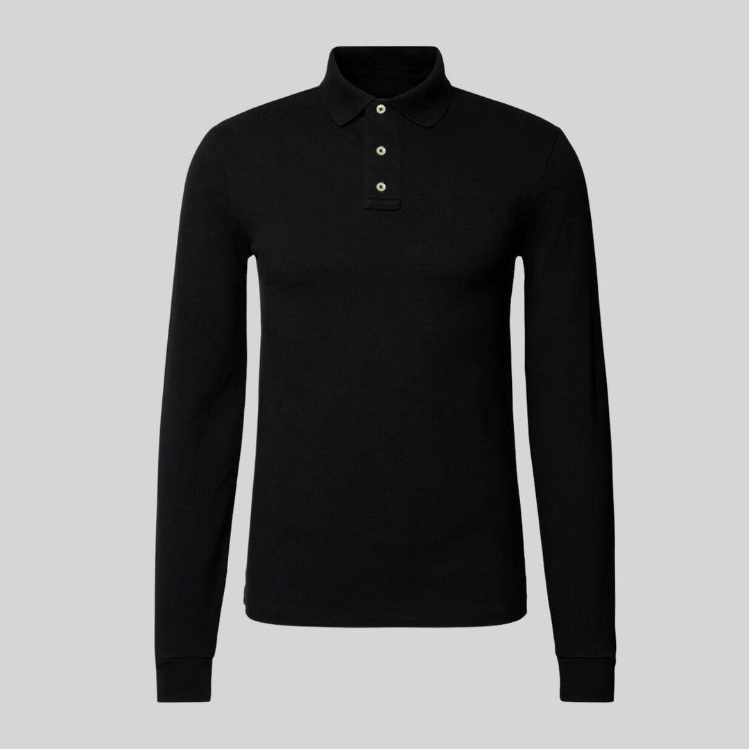 RALPH™ - Lässiges Langarm-Poloshirt