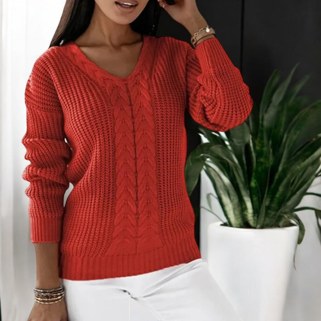 ELIN™ - Klassischer Strickpullover